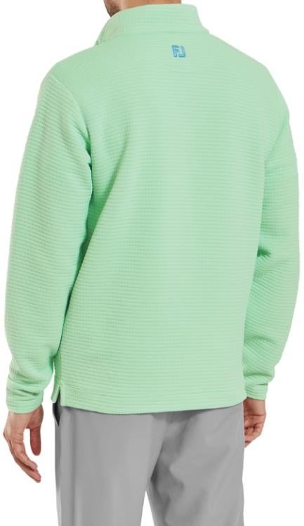 FootJoy Quilt Texture Chill-Out sudadera de hombre, pistachio
