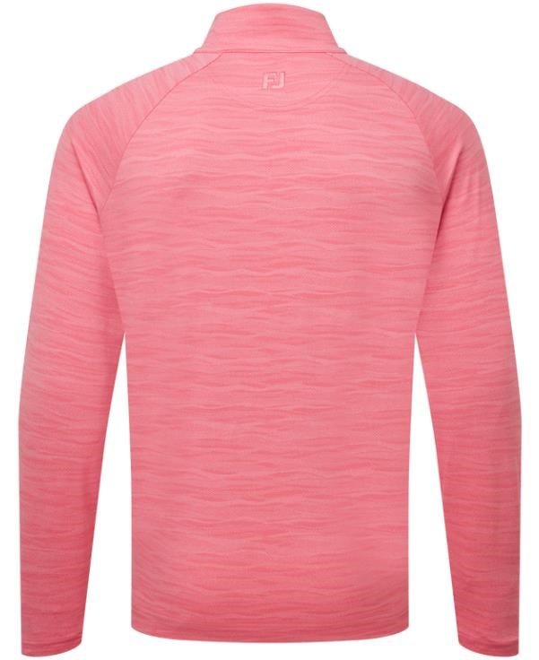 FootJoy Wave Jacquard Chill-Out sudadera de hombre, pink lemonade
