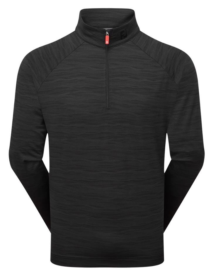 FootJoy Wave Jacquard Chill-Out sudadera de hombre, negra