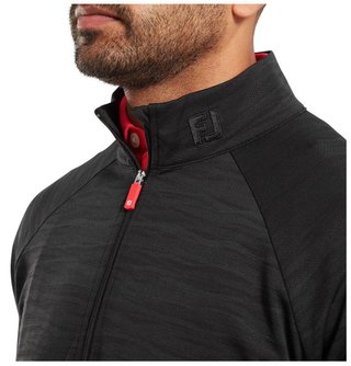 FootJoy Wave Jacquard Chill-Out sudadera de hombre, negra