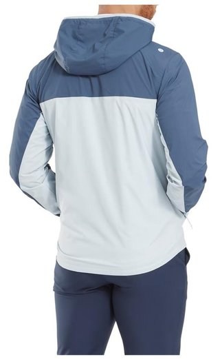 FootJoy TempoSeries Hoodie chaqueta de hombre, dark denim/skyway