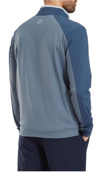 FootJoy TempoSeries Mixed Texture Chill-Out sudadera de hombre, dark denim