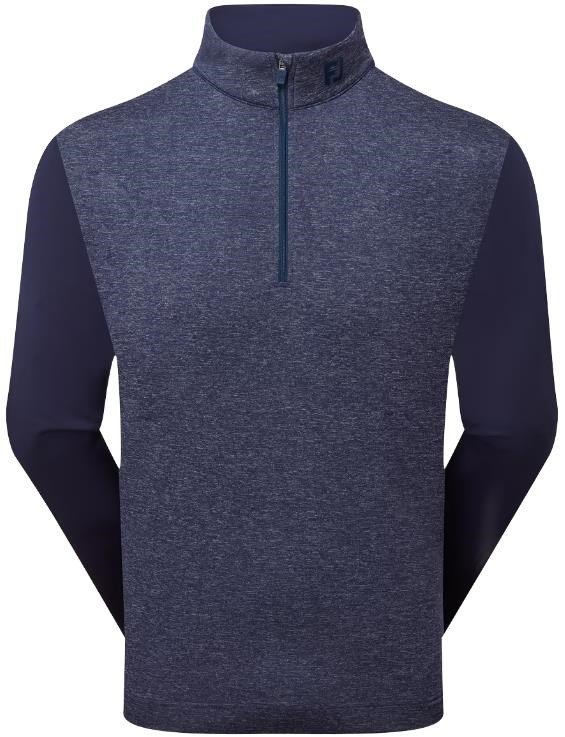 FootJoy Tonal Heather Chill-Out sudadera de hombre, azul marino