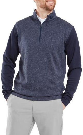 FootJoy Tonal Heather Chill-Out sudadera de hombre, azul marino