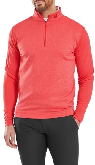 FootJoy Tonal Heather Chill-Out sudadera de hombre, hibiscus
