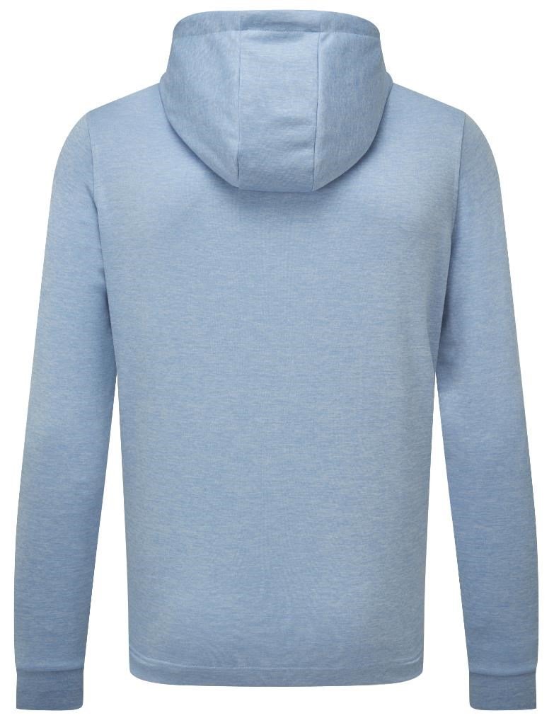 FootJoy Lightweight Hoodie sudadera con capucha para hombre, heather blue jay