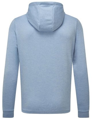 FootJoy Lightweight Hoodie sudadera con capucha para hombre, heather blue jay