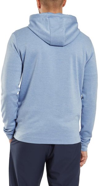 FootJoy Lightweight Hoodie sudadera con capucha para hombre, heather blue jay
