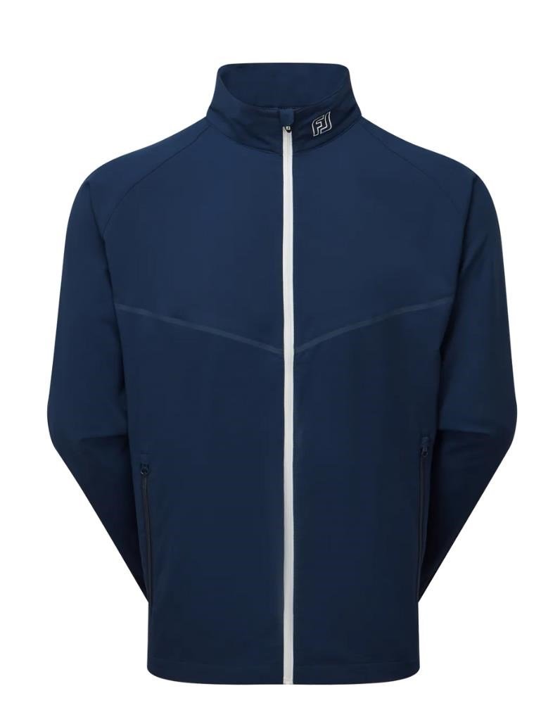 FootJoy Full-Zip Zephyr Windshirt chaqueta cortavientos para hombre, navy