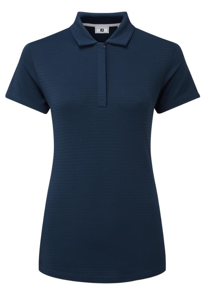 FootJoy Jacquard SS polo de mujer, azul marino