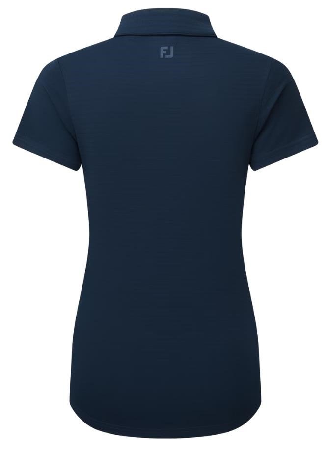 FootJoy Jacquard SS polo de mujer, azul marino