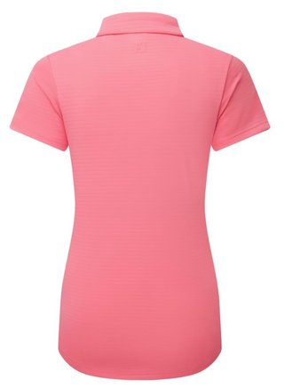 FootJoy Jacquard SS damas polo, pink lemonade