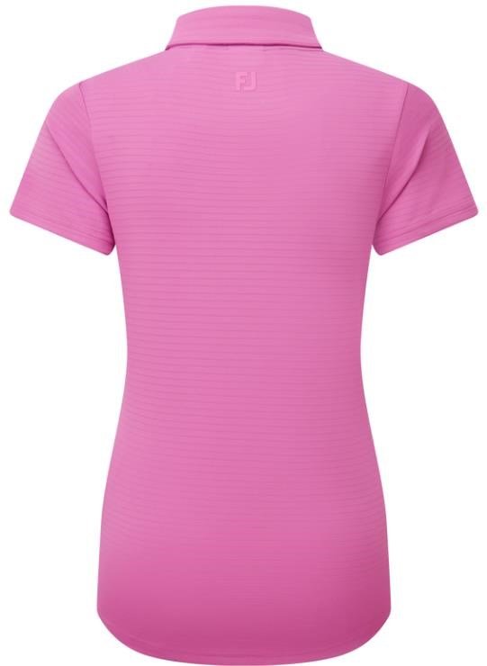 FootJoy Jacquard SS polo de mujer, berry