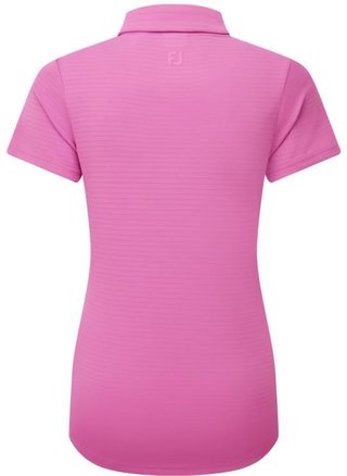 FootJoy Jacquard SS polo de mujer, berry