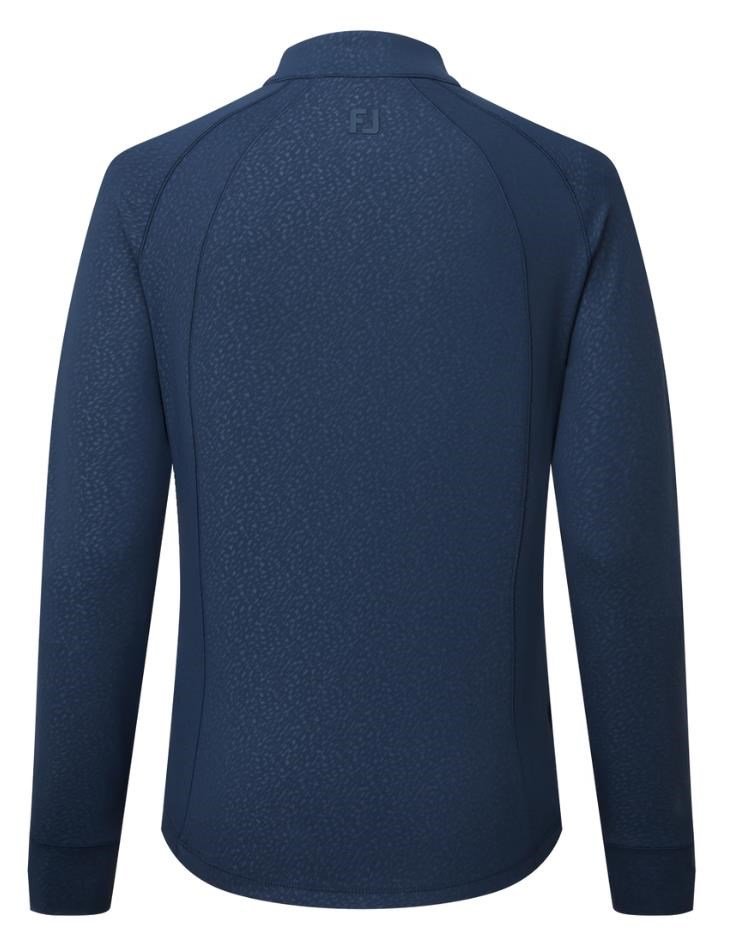FootJoy Embossed Full-Zip Midlayer sudadera de mujer, navy