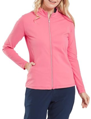 FootJoy Full-Zip Midlayer sudadera de mujer, pink lemonade