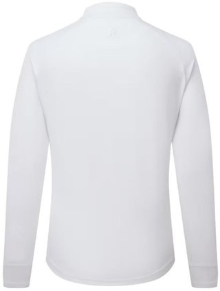 FootJoy Half-Zip Midlayer sudadera de mujer, blanca