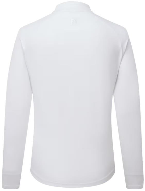 FootJoy Half-Zip Midlayer sudadera de mujer, blanca