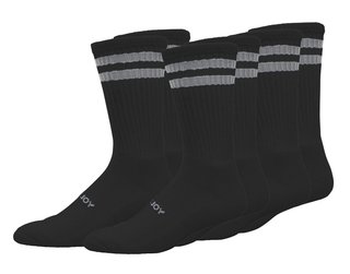 FootJoy Comfortsof Crew calcetines de hombre, negros, EUR 39-46 (3pairs)