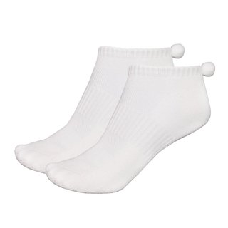 FootJoy ProDry Pom-Pom calcetines de mujer, blanco