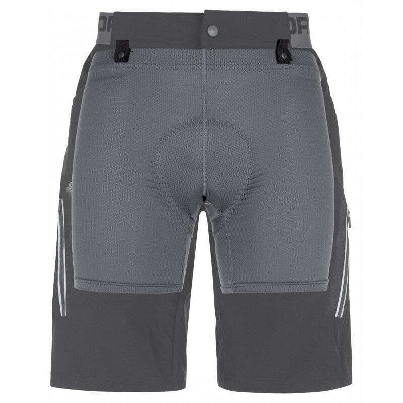 Kilpi Trackeer-M pantalones cortos de ciclismo para hombre, negro
