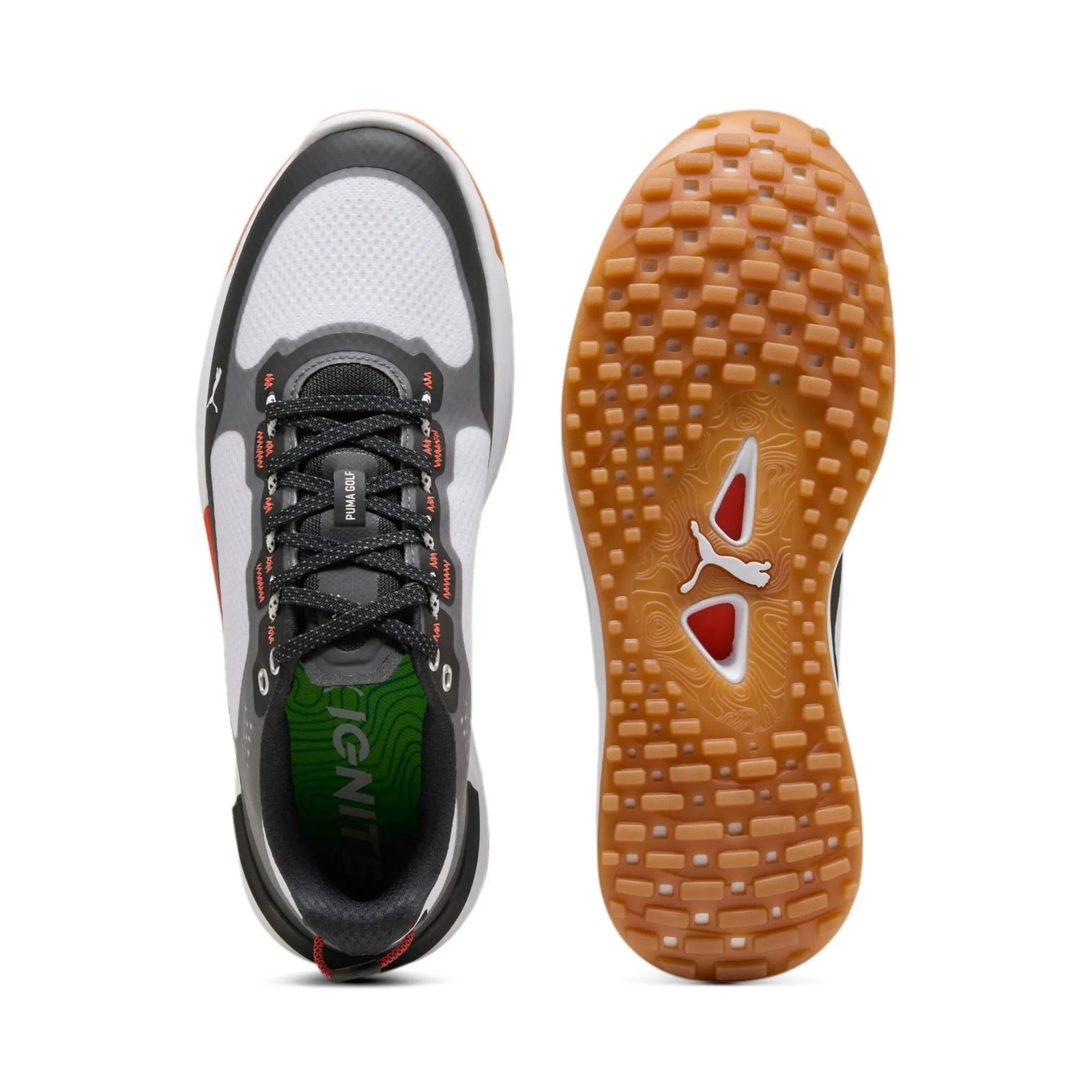 Puma Ignite Elevate X zapatos de golf para hombre, blancos