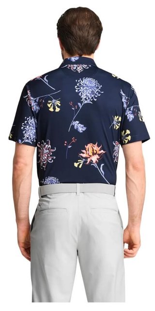 Puma Mattr Dahlia polo de hombre, deep navy/blue horizon