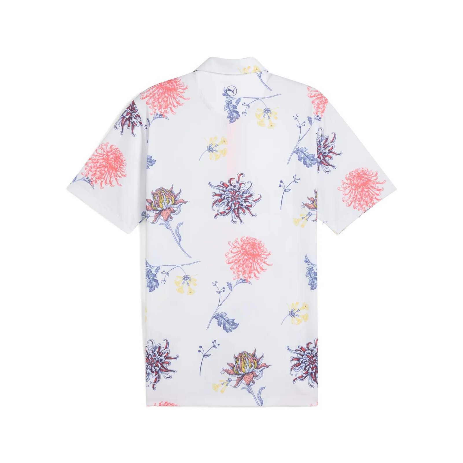 Puma Mattr Dahlia polo de hombre, white glow/peach frost
