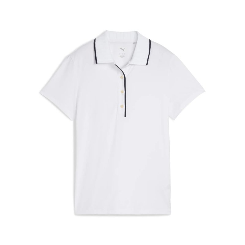 Puma Cloudspun Bridges polo de mujer, white glow