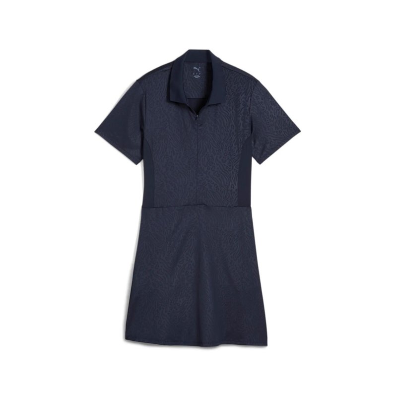 Puma Kassidy Animal Deboss vestido de golf para mujer, deep navy
