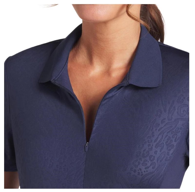 Puma Kassidy Animal Deboss vestido de golf para mujer, deep navy