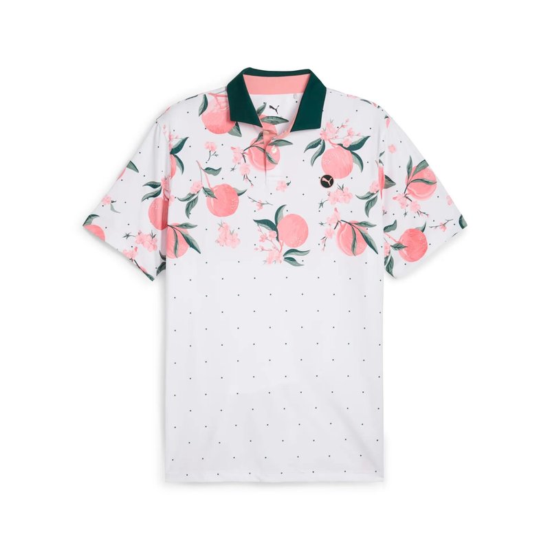 Puma MATTR Freshly Picked polo de hombre, glow/pink fruit