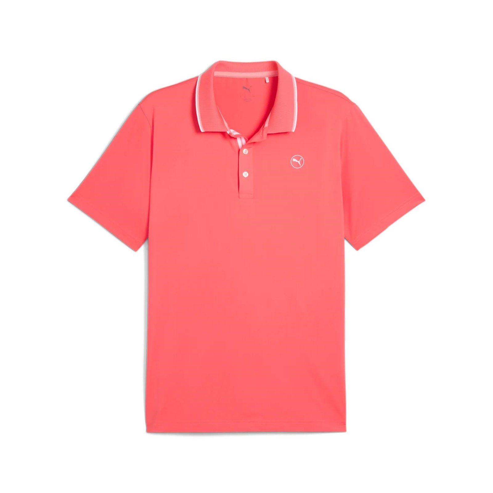Puma Mattr Elevated Solid polo de hombre, peach frost