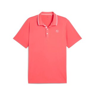 Puma Mattr Elevated Solid polo de hombre, peach frost