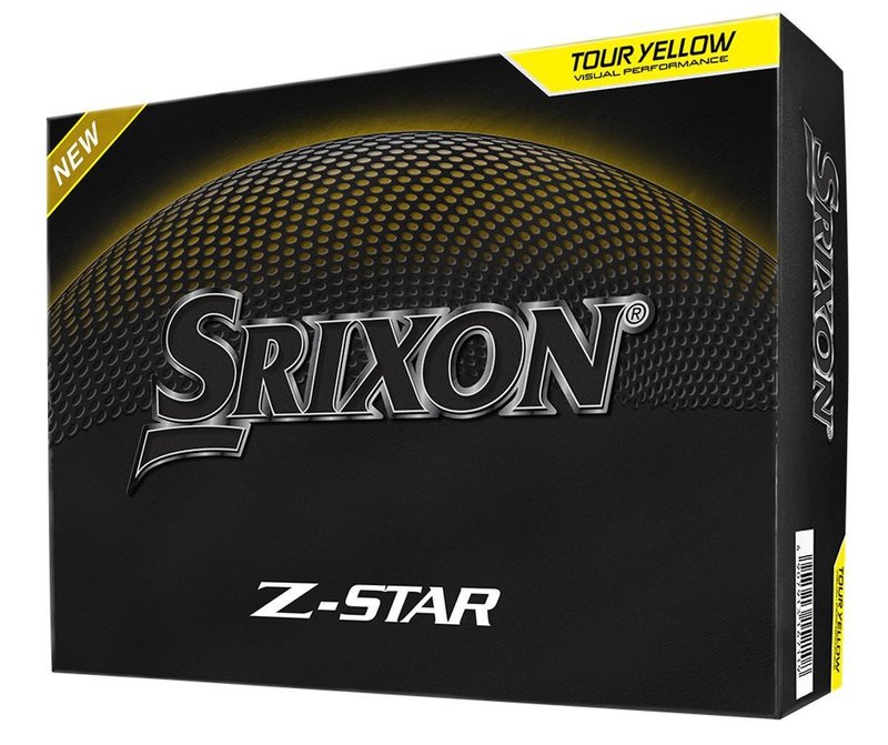 Srixon Z-STAR pelotas de golf, amarillas