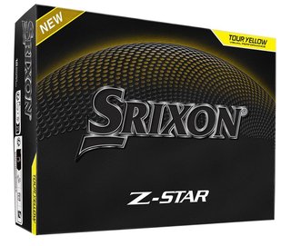 Srixon Z-STAR pelotas de golf, amarillas