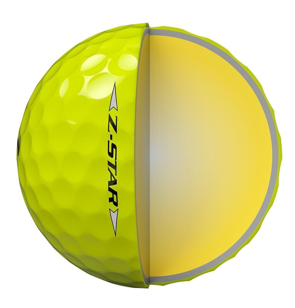 Srixon Z-STAR pelotas de golf, amarillas