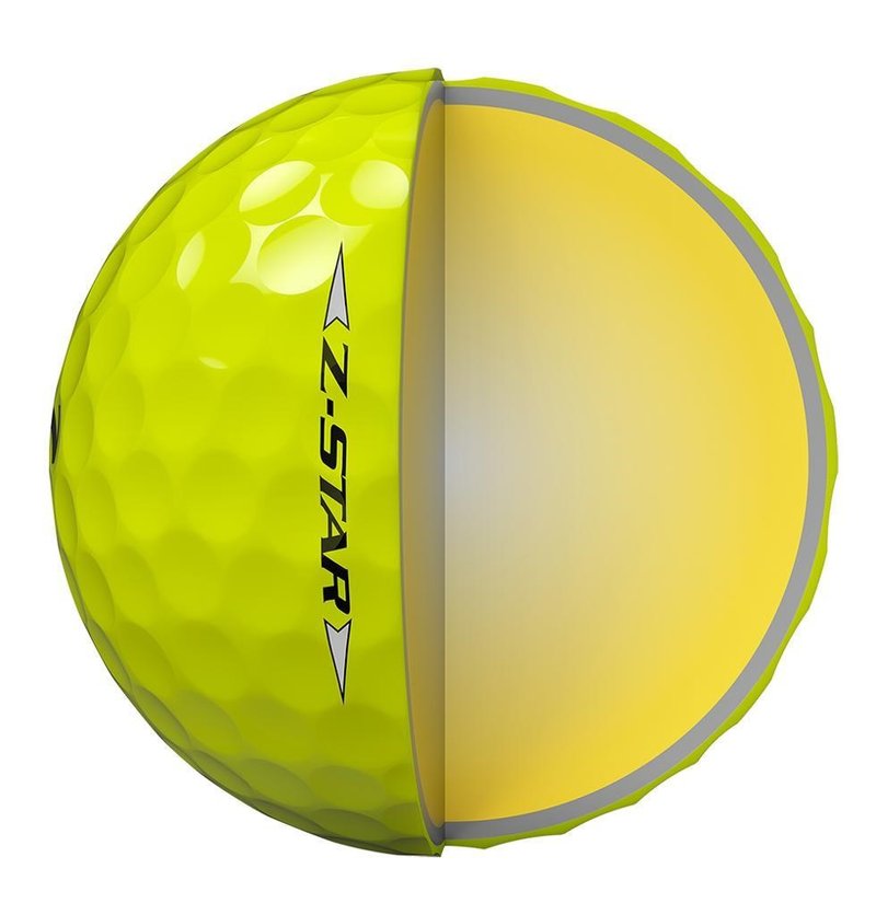 Srixon Z-STAR pelotas de golf, amarillas