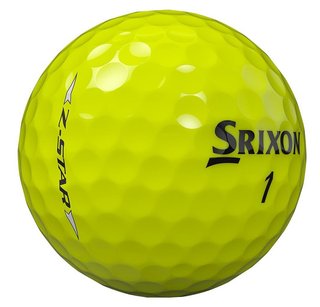 Srixon Z-STAR pelotas de golf, amarillas