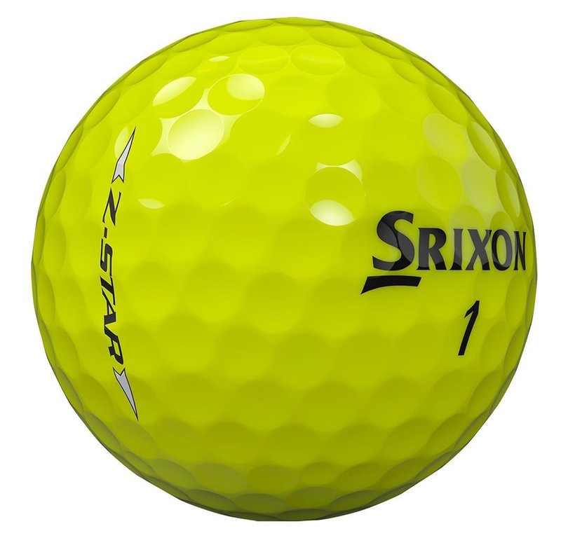 Srixon Z-STAR pelotas de golf, amarillas