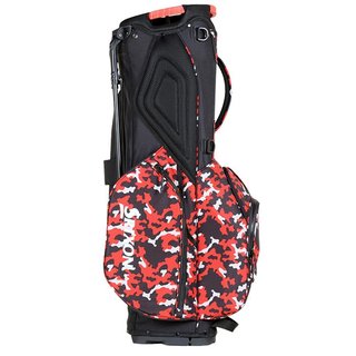 Srixon Premium stand bag, negro/rojo camo