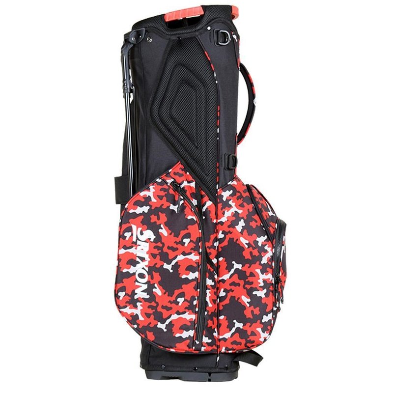 Srixon Premium stand bag, negro/rojo camo