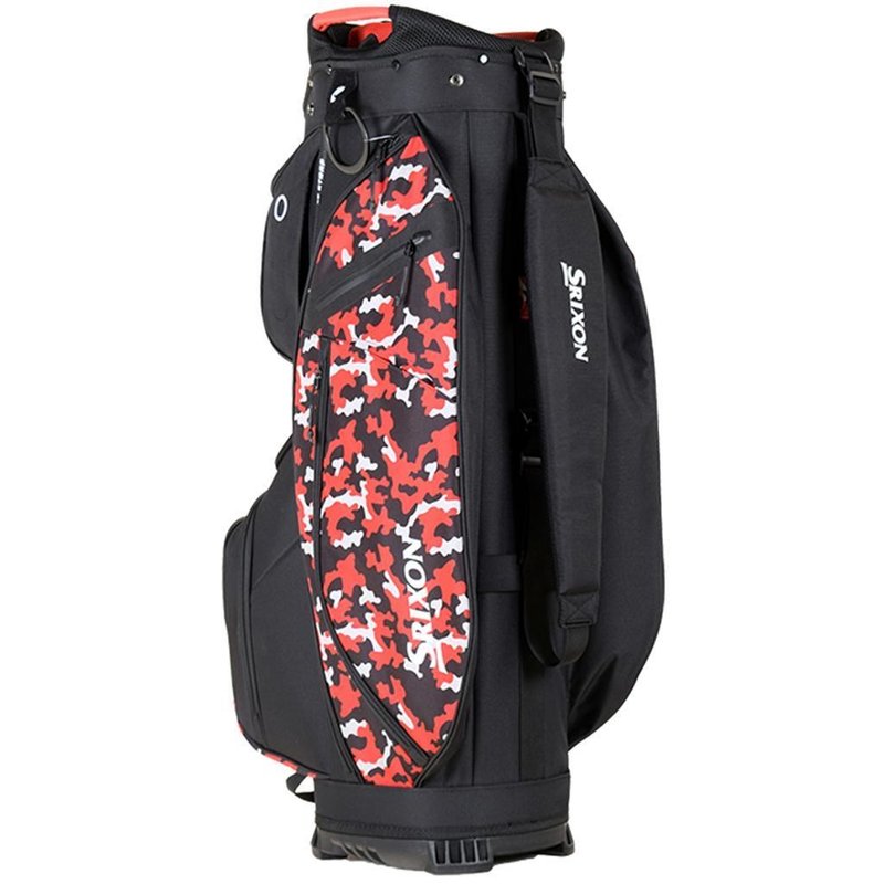 Srixon Premium cart bag, negro/rojo camo