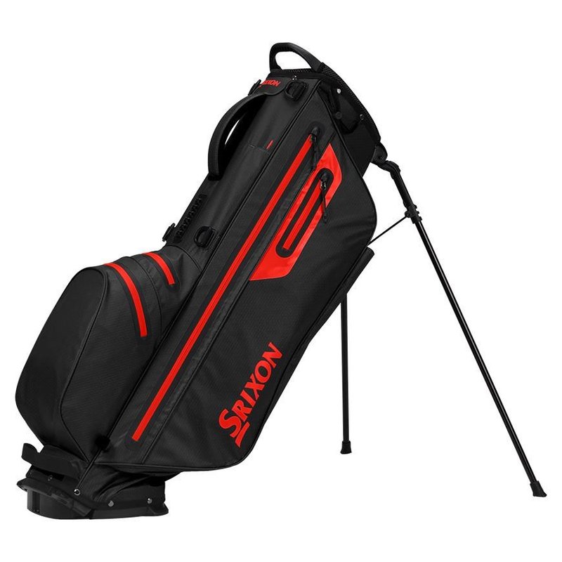 Srixon Waterproof stand bag, negro/rojo