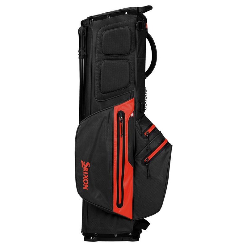 Srixon Waterproof stand bag, negro/rojo