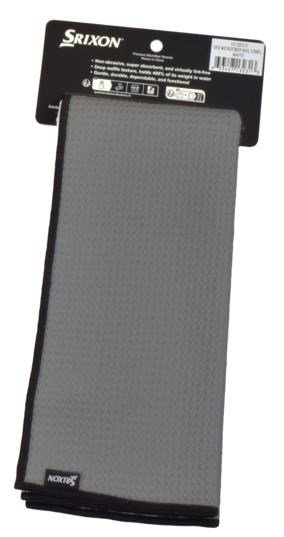 Srixon Tri-Fold MicroFibre toalla de golf, gris