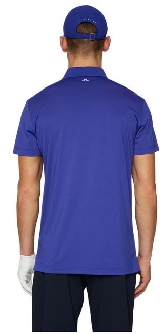 J.Lindeberg Klas polo de hombre, clematis blue