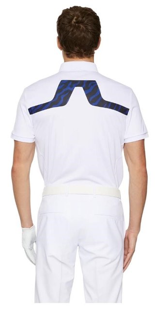 J.Lindeberg KV Print polo de hombre, tour tiger clematis