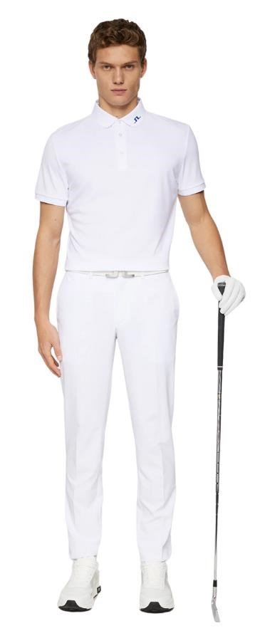 J.Lindeberg KV Print polo de hombre, tour tiger clematis