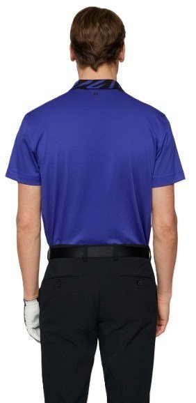 J.Lindeberg Karter polo de hombre, clematis blue